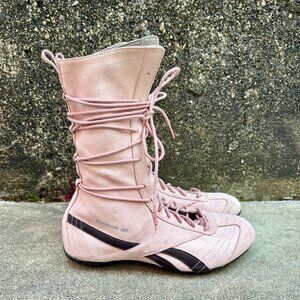 Reebok Lace Up Suede Boots - size 7.5